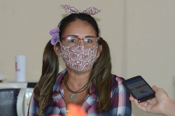 Foto: Professora Cintia Tavares Cândido. | Fotógrafo: Rai Pontes